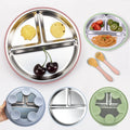 Little Plate stainless steel divided kids plate