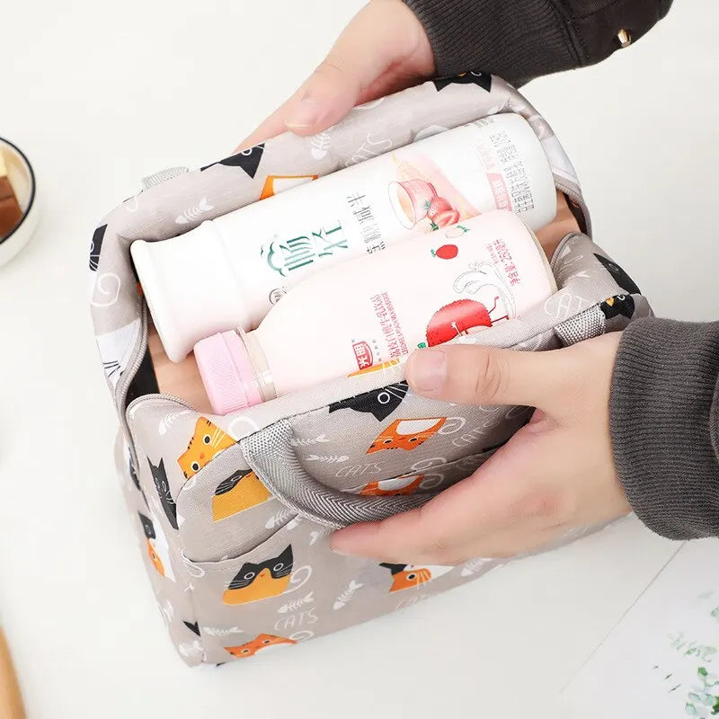 Kids insulated lunch cooler bag